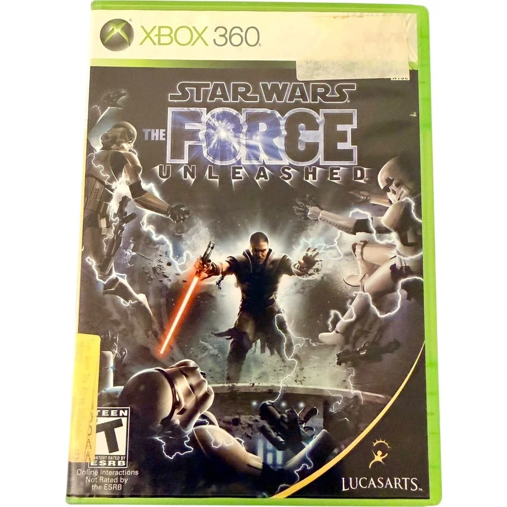 Star Wars The Force Unleashed‎ Xbox 360 Action Game LucasArts Used